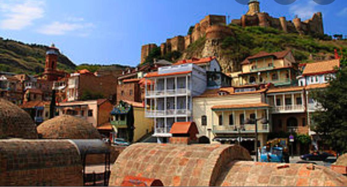 hotel terrace Tiflis Exterior foto