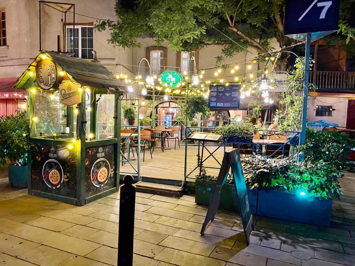 hotel terrace Tiflis Exterior foto